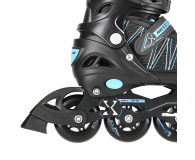 Nils Extreme Łyżworolki Łyżwy 2w1 NH11912 rozm. S 31-34 Czarno-niebieskie - 1121274 - zdjęcie 5